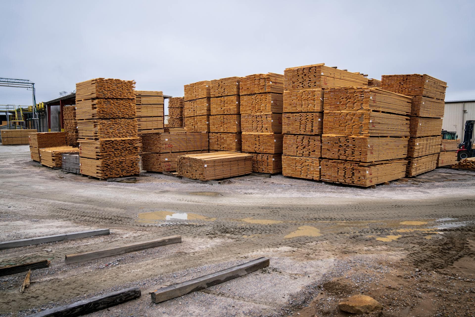 Construction materials background